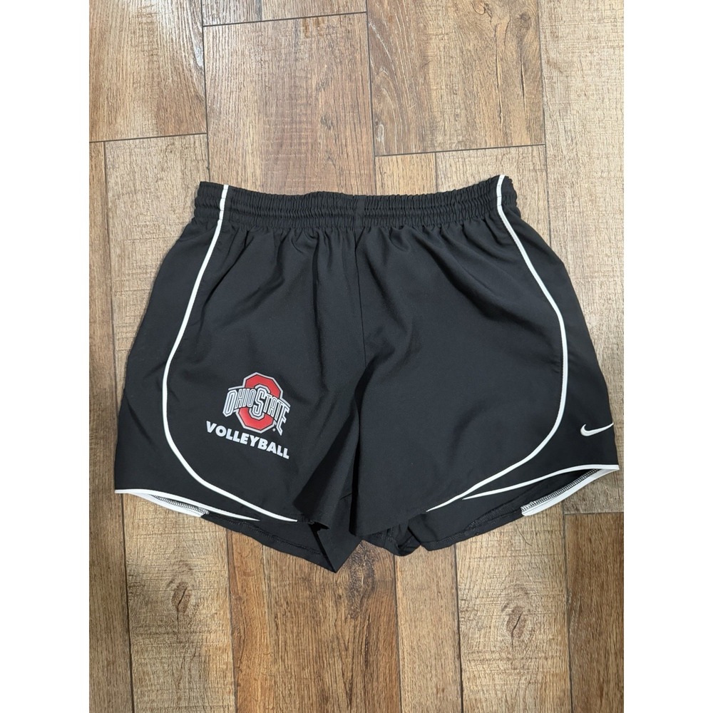 Nike Ohio State Buckeyes Volleyball Shorts Womens Small Athletic Dri-FIt
